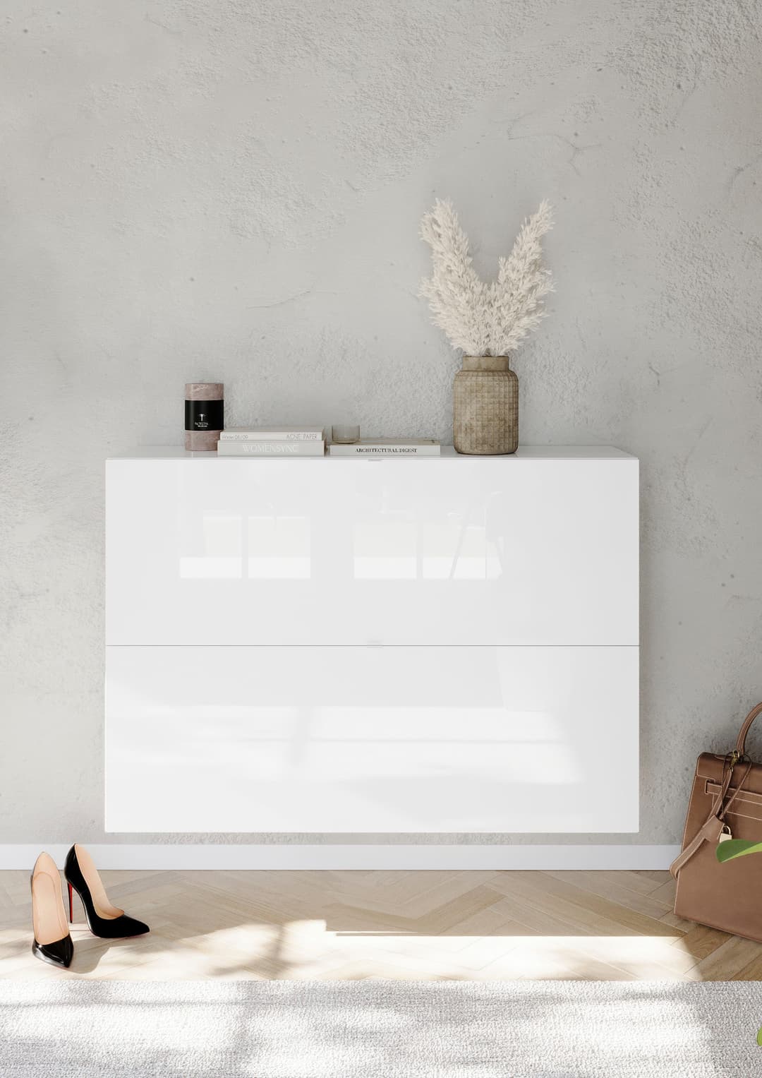 OTTO home SMILE Schuhschrank | Weiß