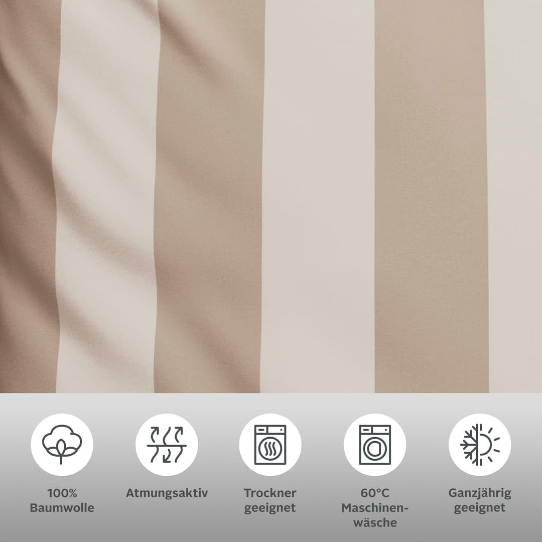OTTO home Bettwäsche Sari | Beige