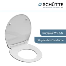 Schütte WC-Sitz SLIM | Weiß