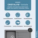 Schock Granitspüle Typos D-100 | Grau 2