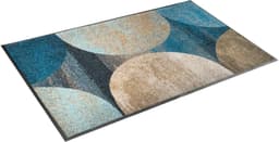 wash+dry by Kleen-Tex Teppich Galaxia | Blau