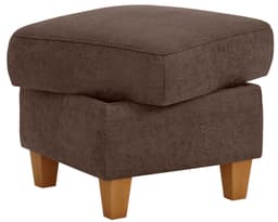 Home affaire Polsterhocker Palmera | Braun