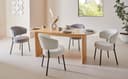 LeGer Home by Lena Gercke Esszimmerstuhl Sölve | Beige 2