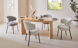 LeGer Home by Lena Gercke Esszimmerstuhl Sölve | Beige
