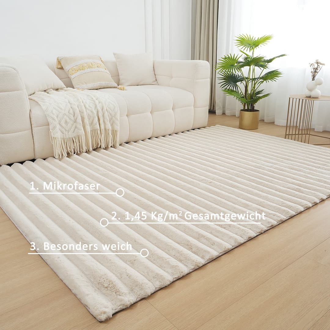 OTTO home Teppich Melanie | Beige