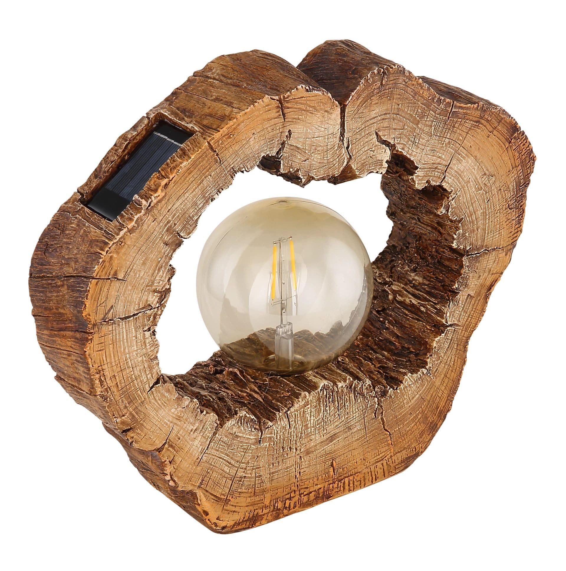 GLOBO LIGHTING SOLAR Solarleuchte | Braun