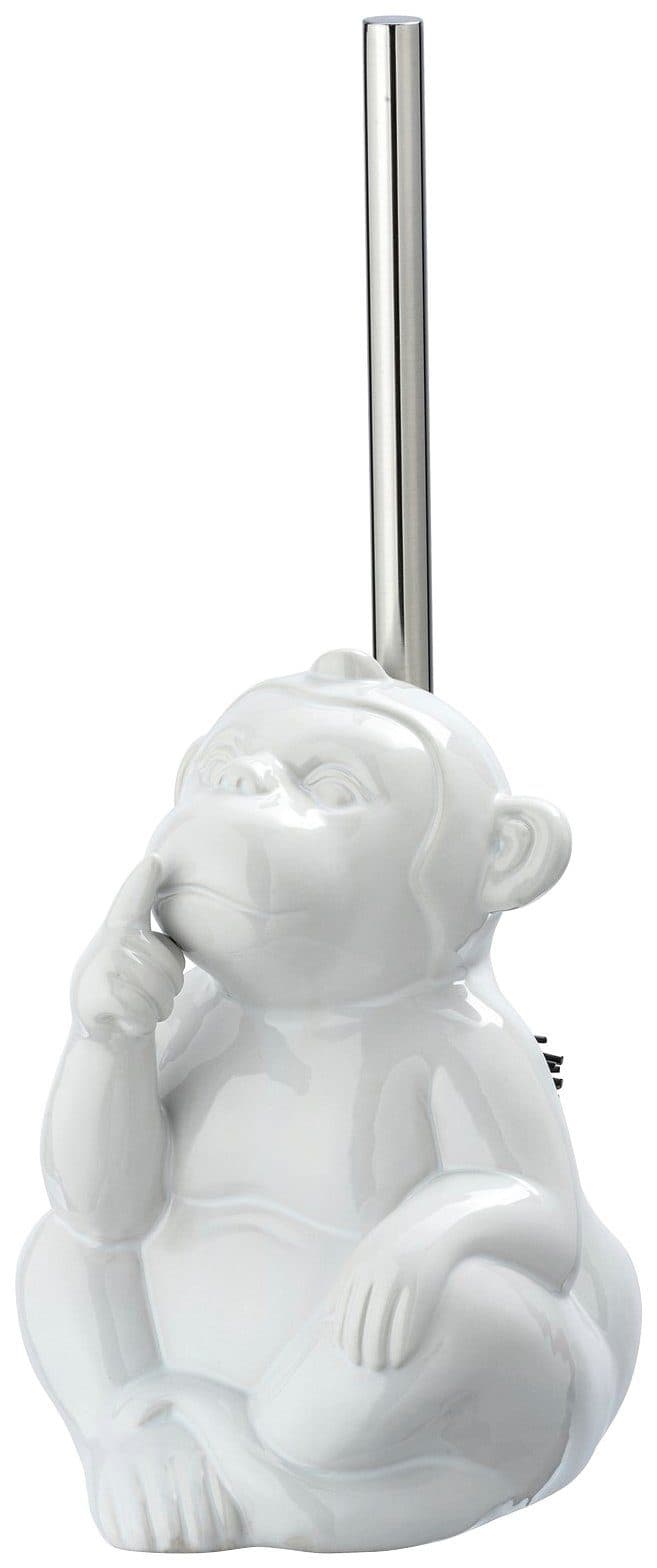 WENKO WC-Garnitur Monkey | Weiß