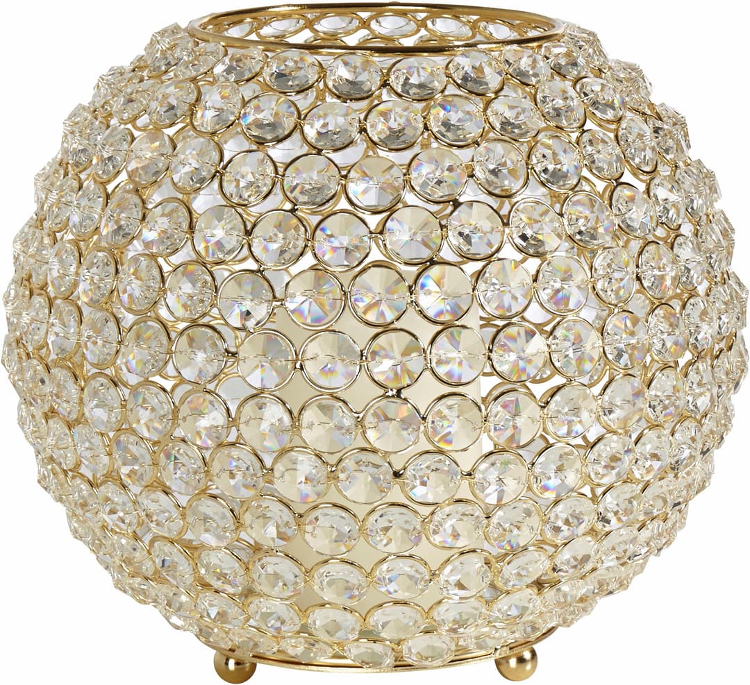 Home affaire Windlicht Kristall | Gold