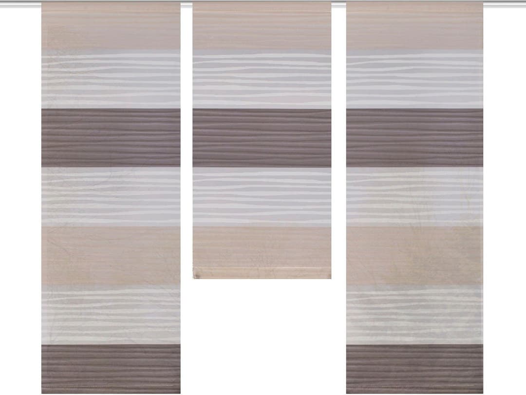 HOME WOHNIDEEN Scheibengardine GABI | Beige
