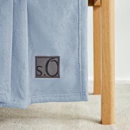 s.Oliver Wohndecke Kuschelsoft | Blau