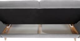 exxpo - sofa fashion 3-Sitzer Nappa | Grau