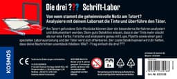Kosmos Experimentierkasten Die drei ??? Schrift-Labor | Mehrfarbig