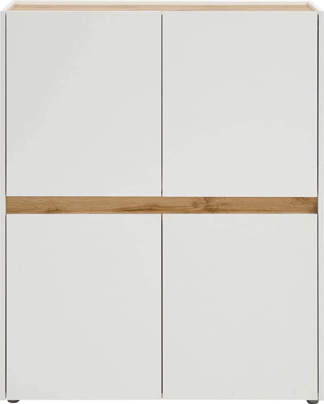 Home affaire Highboard City/Giron | Weiß