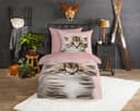 good morning Kinderbettwäsche Meow | Rosa 3