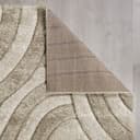 FLAIR RUGS Velvet Shaggy Teppich | Beige 3