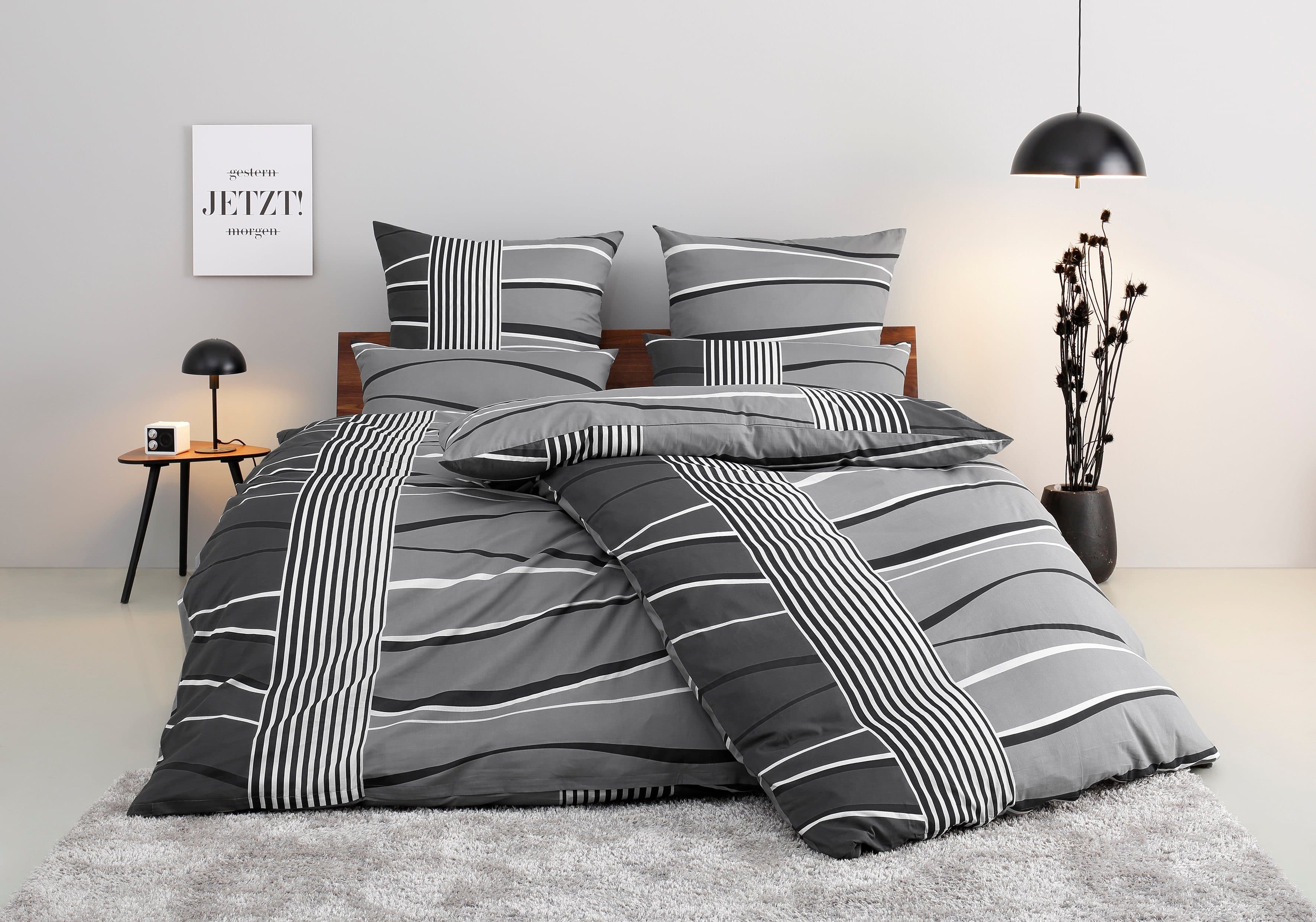 OTTO home Bettwäsche Renu | Grau