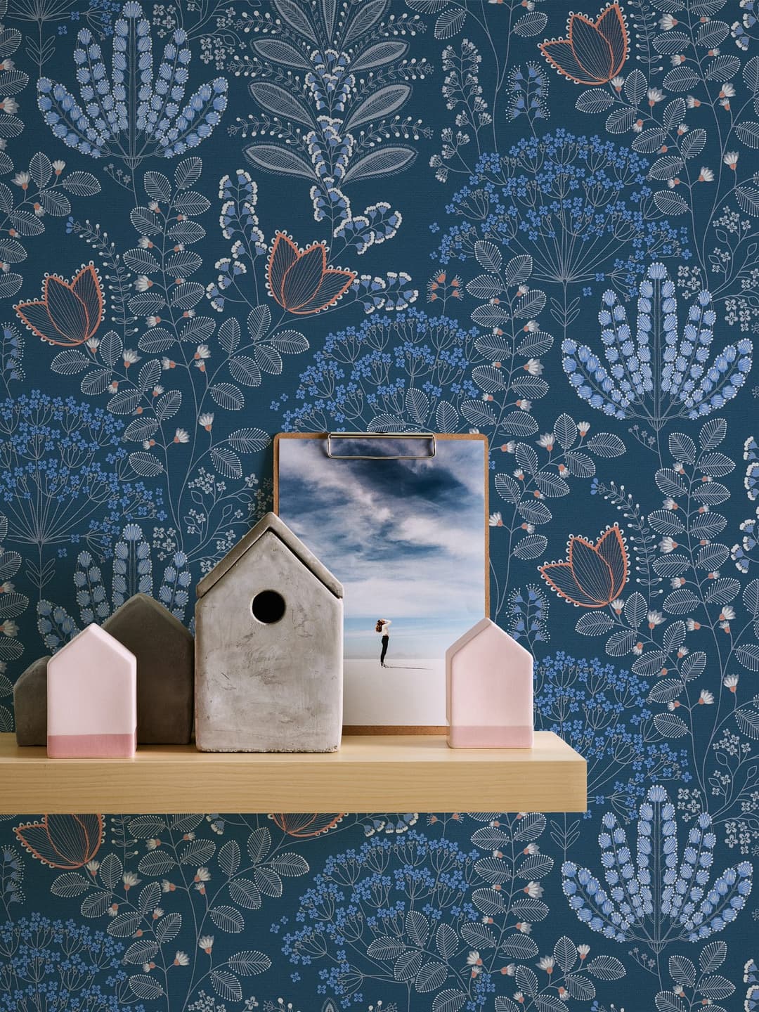 living walls Vliestapete Famous Garden | Blau