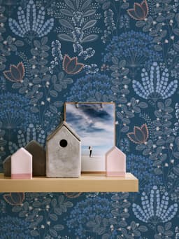 living walls Vliestapete Famous Garden | Blau