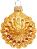Krebs Glas Lauscha Christbaumschmuck Glaskugelformen | Gold 5
