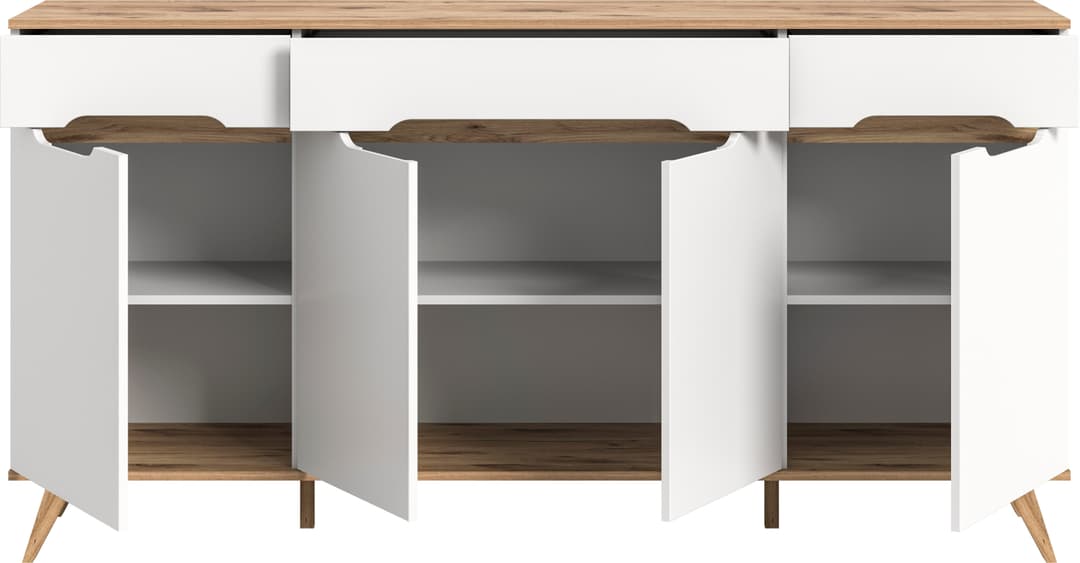 Home affaire Sideboard Alesund | Weiß