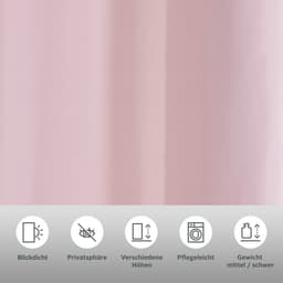 OTTO home Vorhang Parry | Rosa