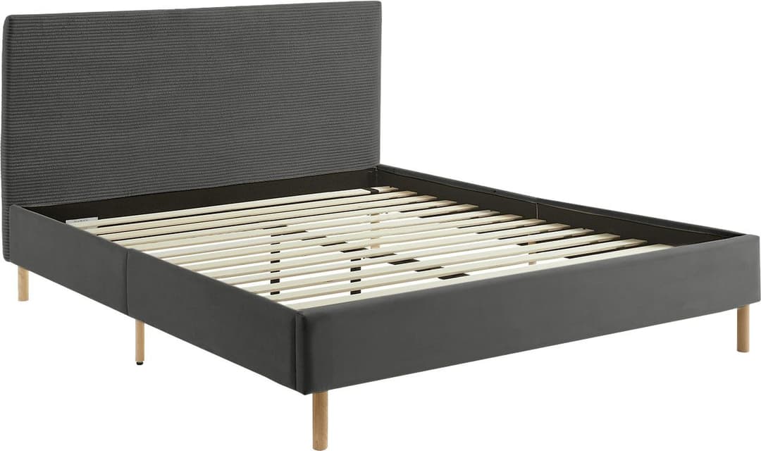 Home affaire Polsterbett Armandine | Grau