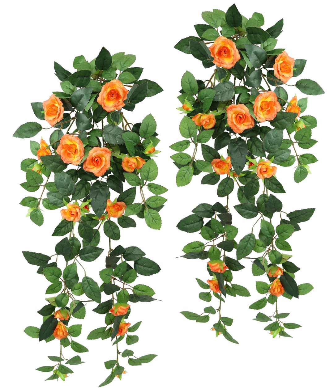 I.GE.A. Künstlicher Rosenhänger | Orange