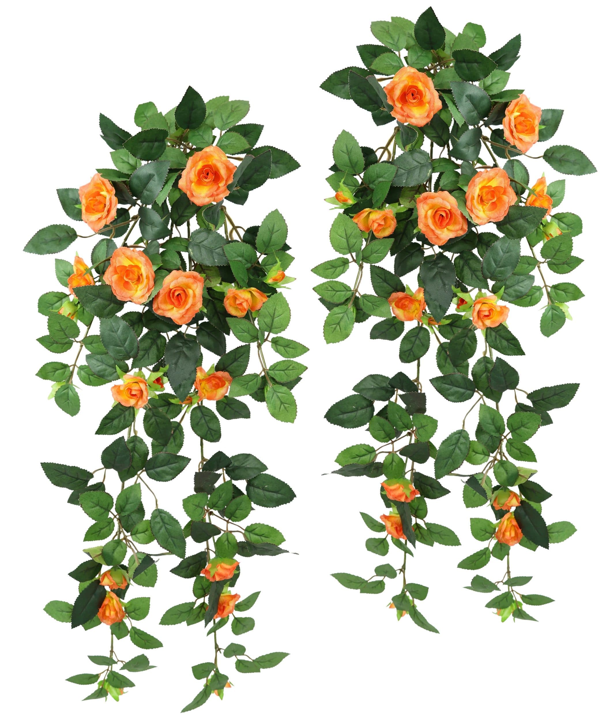 I.GE.A. Künstlicher Rosenhänger | Orange