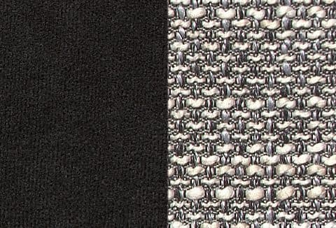 DOMO collection Ecksofa Treviso | Schwarz