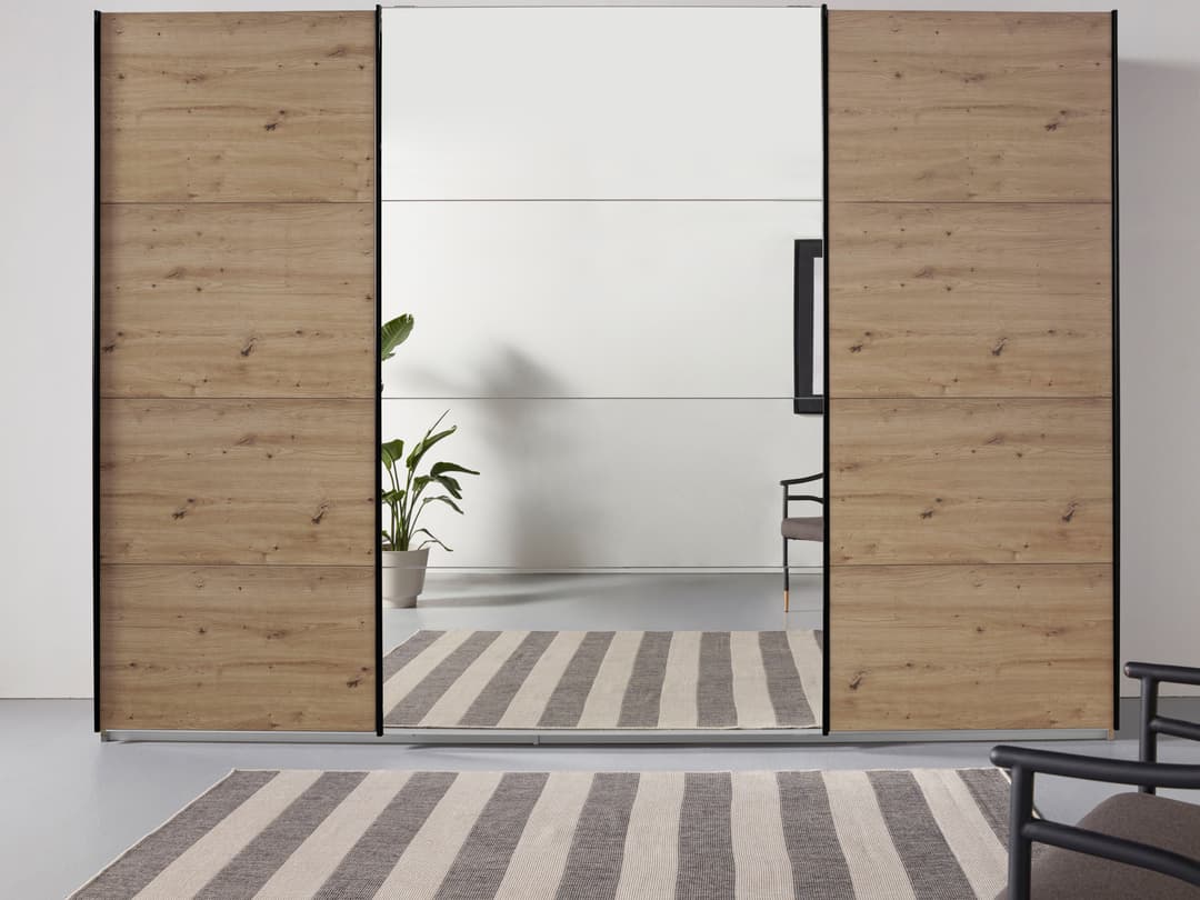 rauch Schwebetürenschrank Oteli | Holztöne