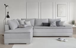 Home affaire Ecksofa Night & Day L-Form | Grau