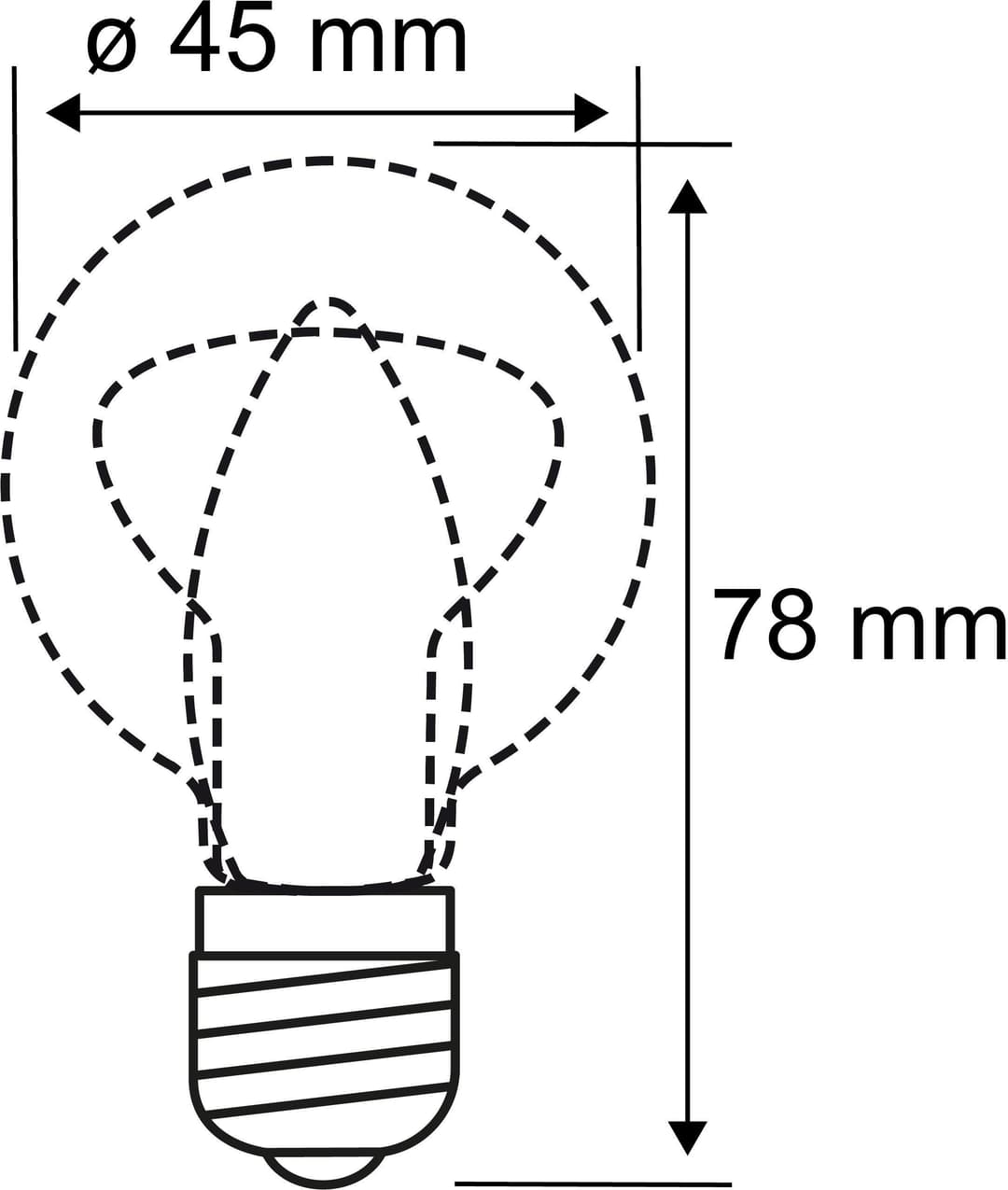 Paulmann LED-Filament 5er Pack | Transparent