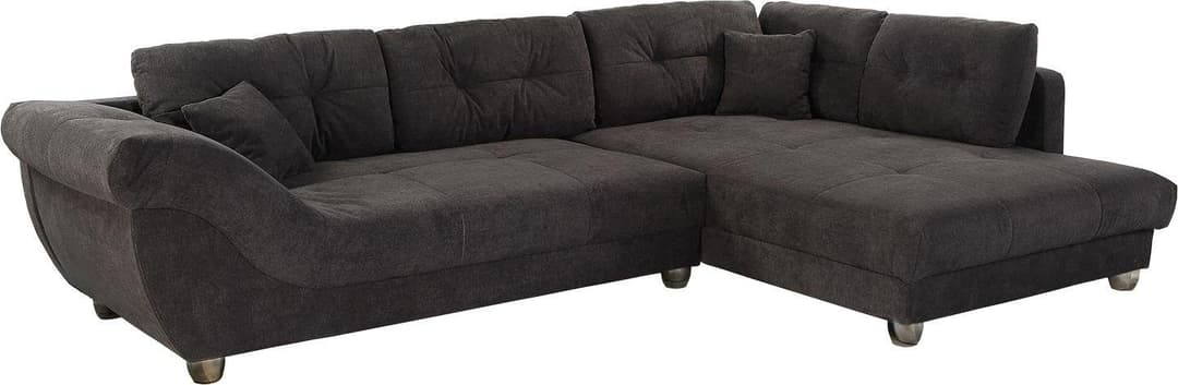 Jockenhöfer Gruppe Ecksofa Siena | Grau