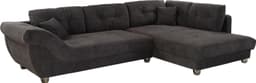 Jockenhöfer Gruppe Ecksofa Siena | Grau