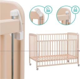 Fillikid Beistellbett Nena | Holztöne