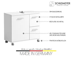 welltime Emmi Waschbeckenunterschrank | Weiß