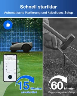 ECOVACS Rasenmähroboter GOAT O600 RTK | Grau