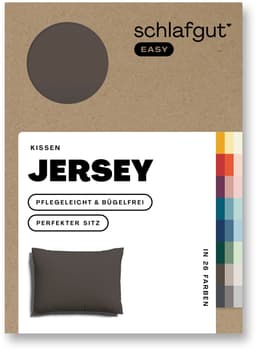 Schlafgut Kissenbezug EASY JERSEY | Beige
