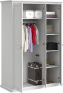 Home affaire Drehtürenschrank Paris | Weiß 4