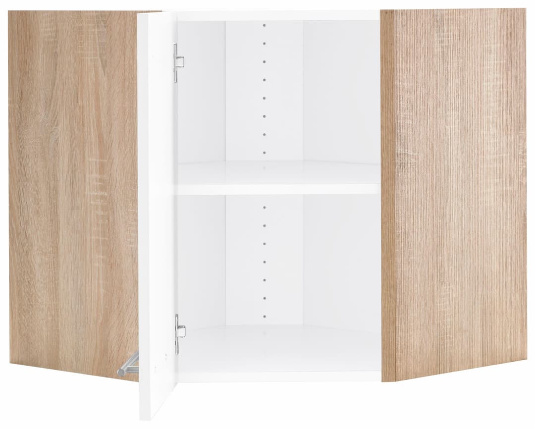 OPTIFIT Eckhängeschrank Kalmar | Weiß