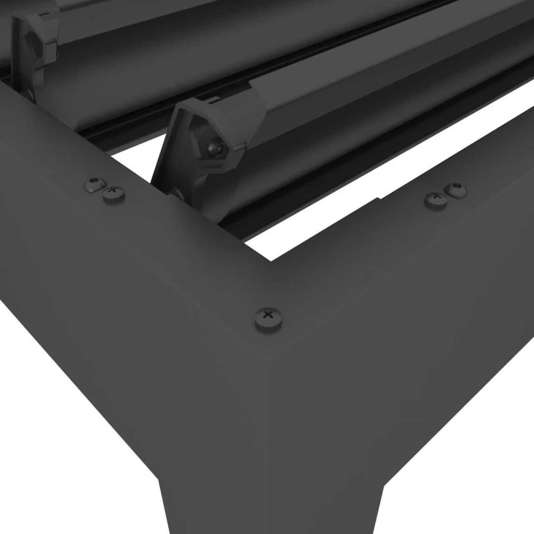 KONIFERA Pavillon Pergola Alhambra Steel | Grau
