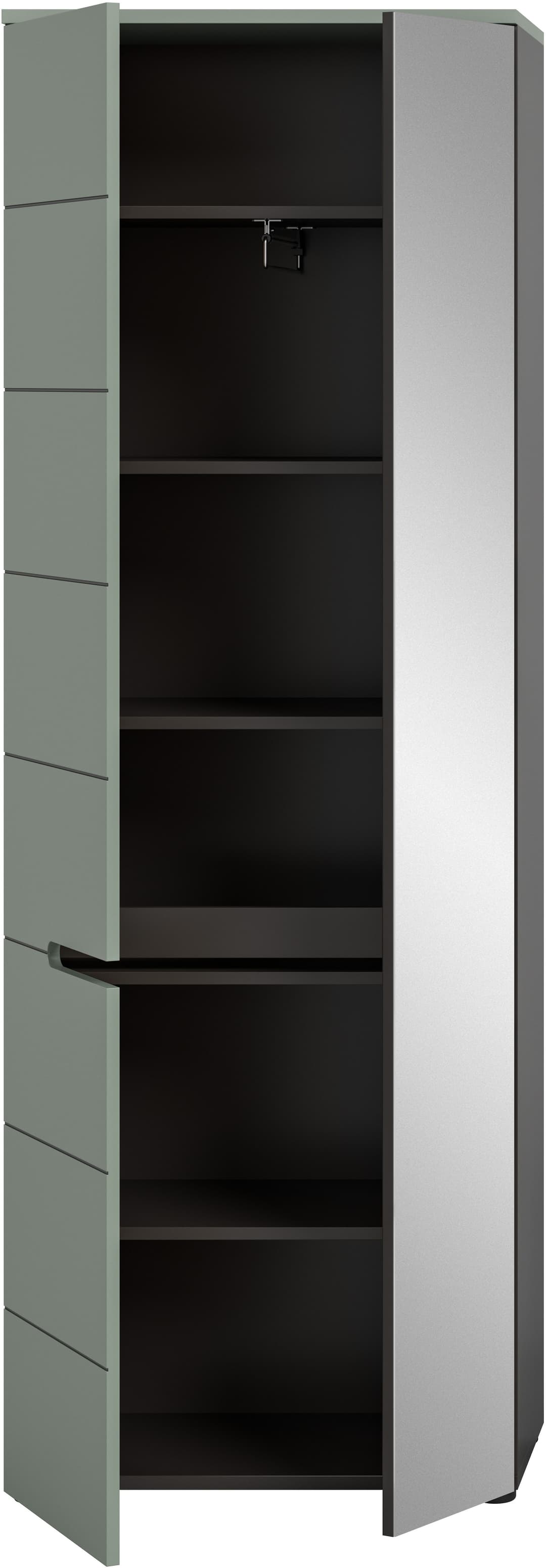Home affaire Garderobenschrank REHAT | Grau