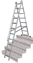 KRAUSE Vielzweckleiter CORDA | Silber 4