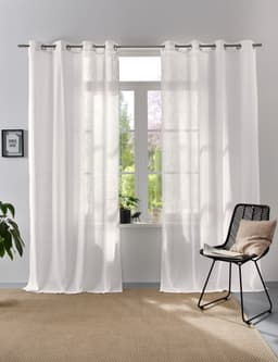 OTTO home Vorhang Linsdorf | Weiß