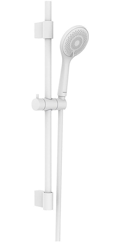 Wenko Stangenbrause-Set Watersaving | Schwarz