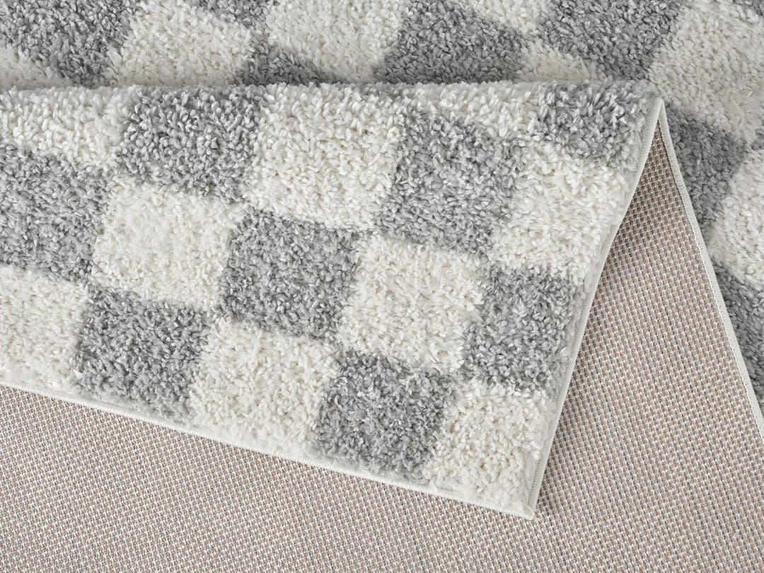 OTTO home Hochflor-Teppich Kiiki | Grau