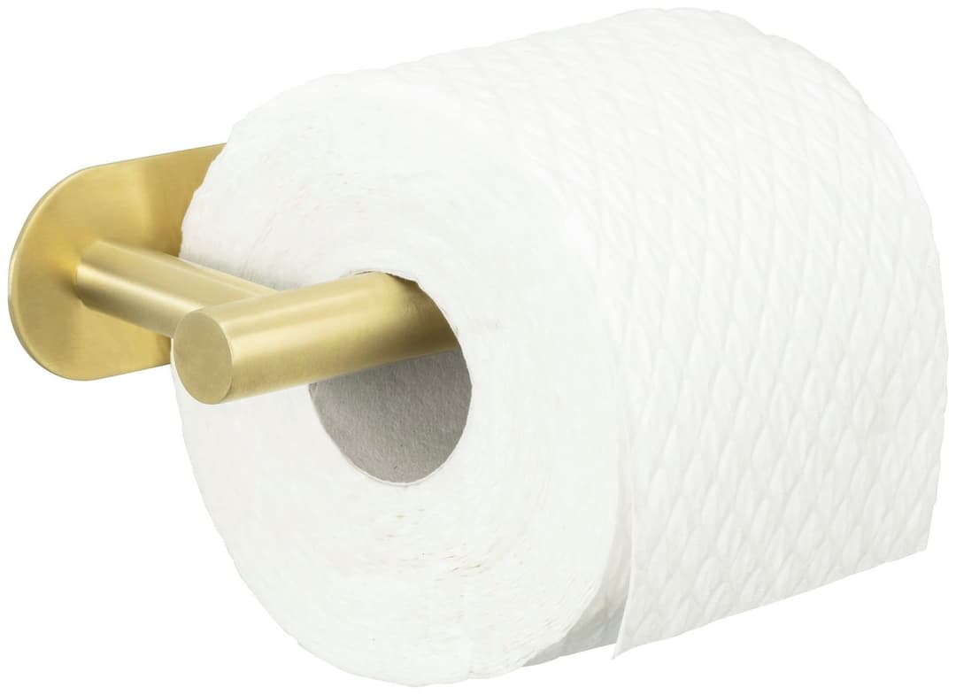 WENKO Toilettenpapierhalter Turbo-Loc® Orea | Gold