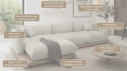 OTTO home Ecksofa Kalix | Braun
