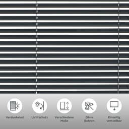 OTTO home Jalousie Aluminium-Jalousie | Grau