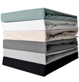 TOM TAILOR HOME Spannbettlaken | Grau
